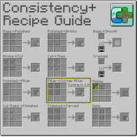 Мод на ванильные декоративные блоки Consistency+ [1.17.1] [1.16.5]